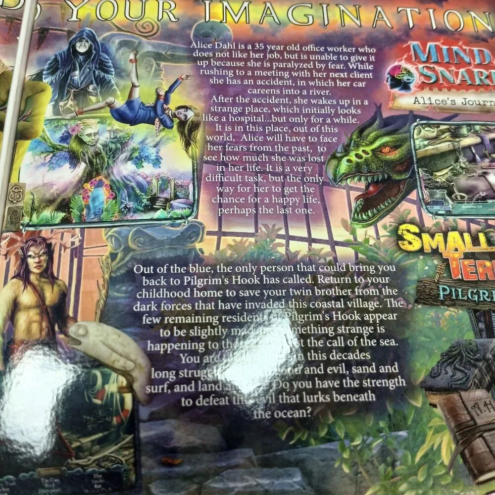 Supernatural Stories 20 Complete Games Teen PC DVD Game Hidden Objects Horror
